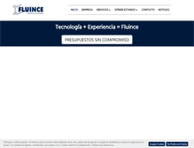 Tablet Screenshot of fluince.net